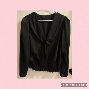 Express Smocked Blouse